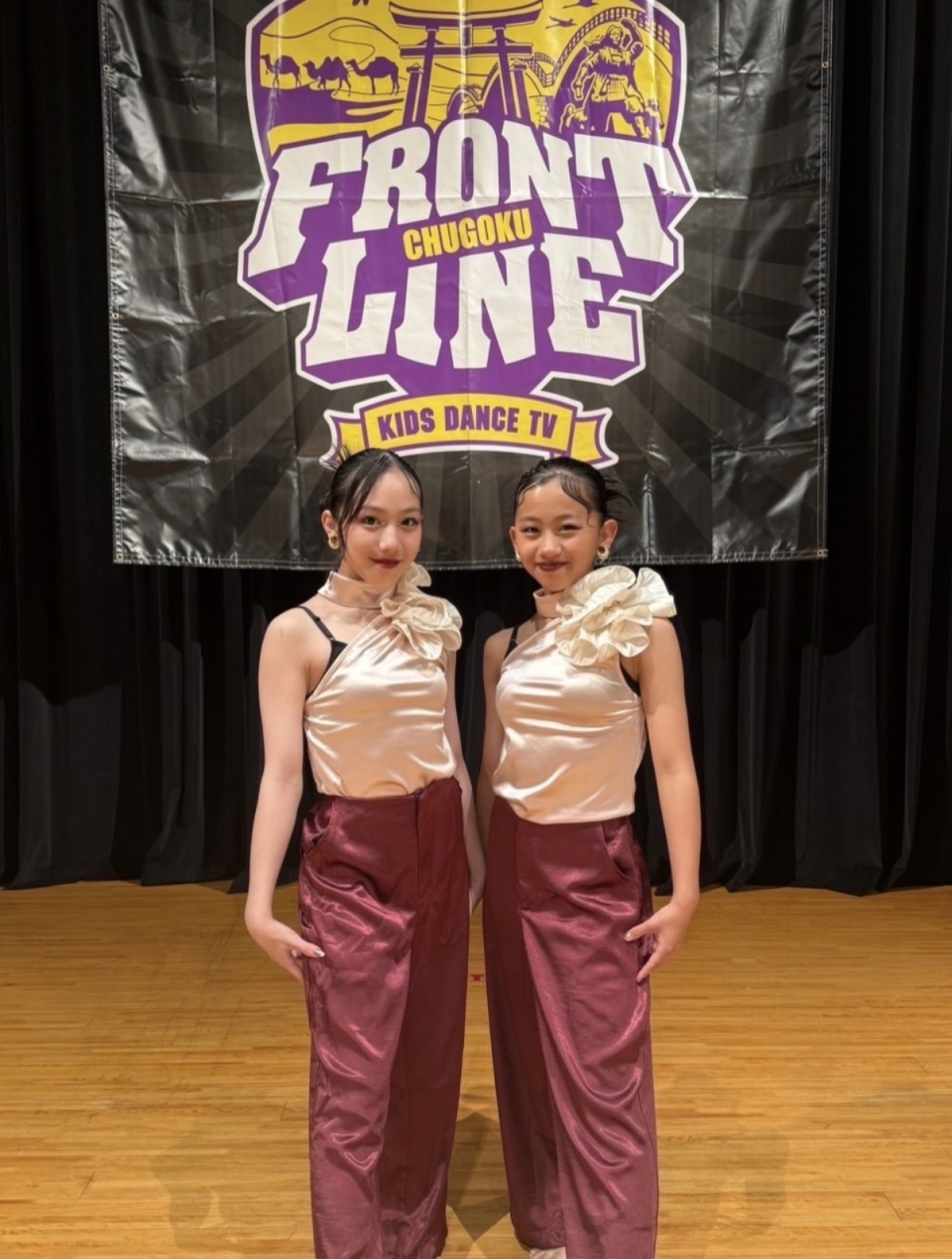 FRONTLINE 中国大会2026 チームコンテスト中学生部門 Vic'C (JURI&Yuina)優勝! FRONTLINE 中国大会2026 チームコンテスト中学生部門 Vic'C (JURI&Yuina)優勝!